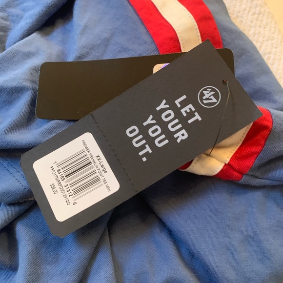 NY Giants T-shirt Brand 47 NFL Brand New with Tags - Picture 4 of 11